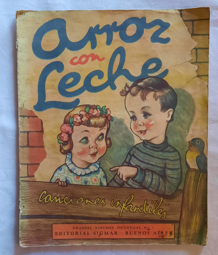 Arroz Con Leche Libro De Canciones Infantiles 1952