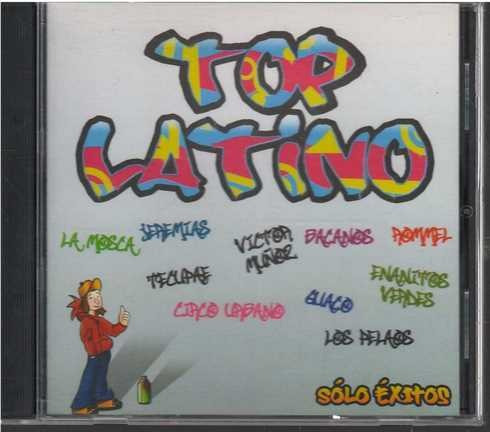 Cd - Top Latino / Solo  Exitos - Varios - Original Y Sellado