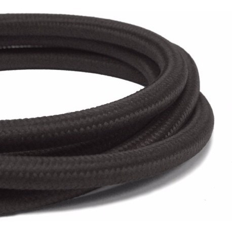 Imagen 4 de 7 de Cable Textil X 20 Metros Para Lampara Colgante Vintage Retro
