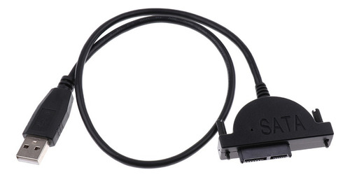 Convertidor De Adaptador De Disco Duro Usb 2.0 A 2.5 Sata 7