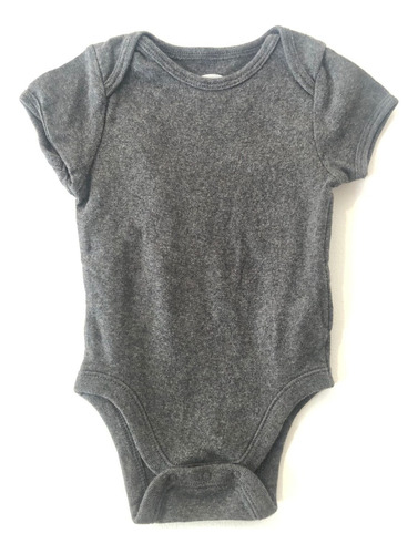 Body Bebe Old Navy Gris Oscuro Talle 3-6 Meses No Cheeky H&m