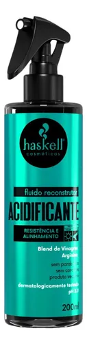 Fluído Reconstrutor Acidificante Alinhamento 200ml Haskell