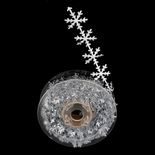 W 10m Copo De Nieve Decoraciones Navideñas Invierno Festival