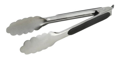 Pinza De Cocina Con Grip Y Traba Acero Inoxidable 23cm