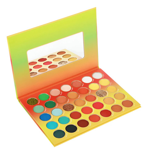 Paleta De Sombras Que Mango Ii Prolux 35 Tonos 100%