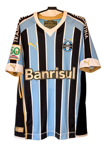 Camisa Grêmio Puma 2009, Numeração Pintada De Jogo #14