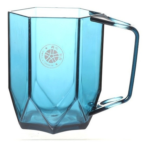 Taza Plástica Para Tomar Agua Café Bebida Diseño Moderno