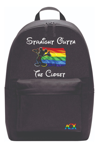 Mochila Mickey Mouse Pride Lgbt Old Skool Original