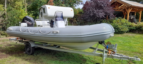 Imagen 15 de 16 de Semirrigido Kiel 500 Equipado Incluye Mercury 60hp Elpt