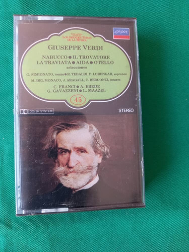 Cassette Los Grandes Temas De La Musica 45  Varios Leer