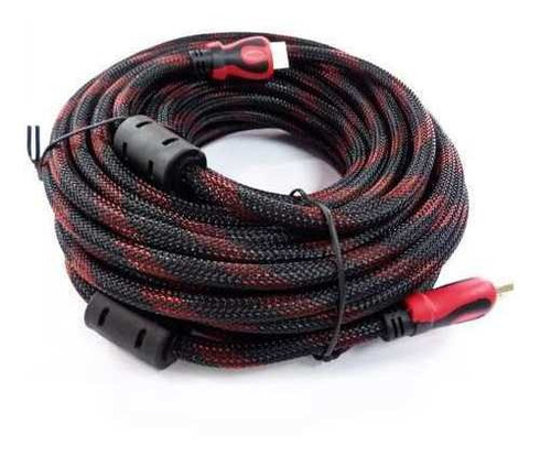 Cable Hdmi Oro Filtros Mallado Full Hd 1080 10 Metros V1.4
