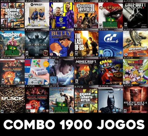 Jogos de Ps3 em mídia digital