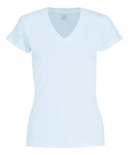 Playera Blanca Cuello V Mujer MercadoLibre