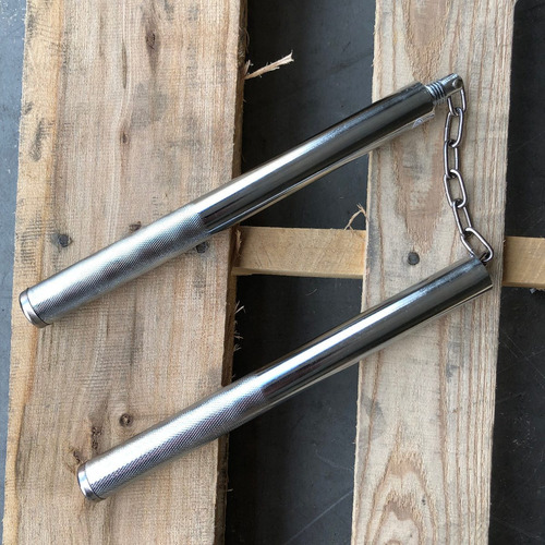 Nunchakus Chacos Ninja Defensa Madera Solida Dragon 1001-bd