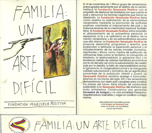 Familia Un Arte Dificil Fundacion Venezuela Positiva #5