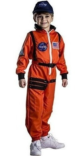 Vestir Traje De Explorador Nasa America Niños