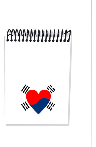 Imagem 2 de 2 de Caderneta Capa Dura I Love K-pop