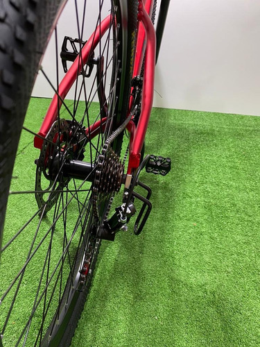 Bicicleta Aluminio Rojo Mtb Aro 27,5 Pegaso Bikes