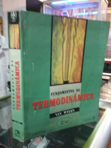 Termodinamica Van Wylen En La Cava Del Libro Limusa Editoria