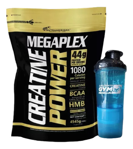 Megaplex Creatine Power X 10 Lbs + Sh - Kg a $43998