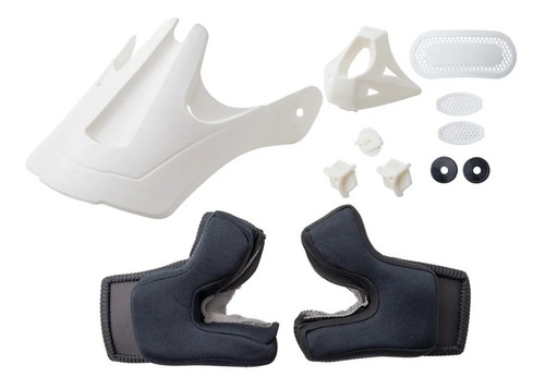 Repuesto Casco Hawk Rs7 Cross Kit Visera/tornillos/almohadas