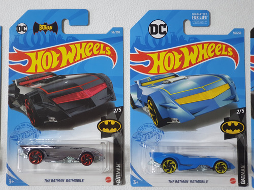 4 Autos Hot Wheels Batman Batimovil 2021 Arkham