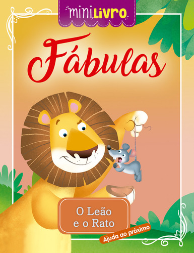 Fábulas - O leão e o rato, de Cultural, Ciranda. Minilivro Editorial Ciranda Cultural Editora E Distribuidora Ltda. em português, 2017