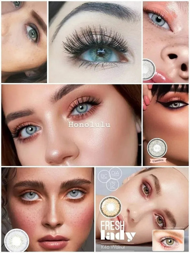 Imagen 1 de 10 de Pupilentes Freshlady Envio & Estuche Muy Naturales!