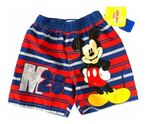 comprar Short Playero De Niño,traje De Baño De Disney Mickey Mause