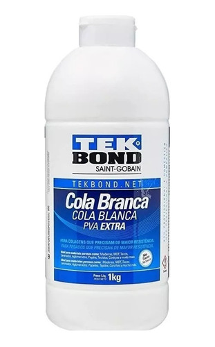 Cola Vinilica Extra Blanco X 1 Kg Tek Bond