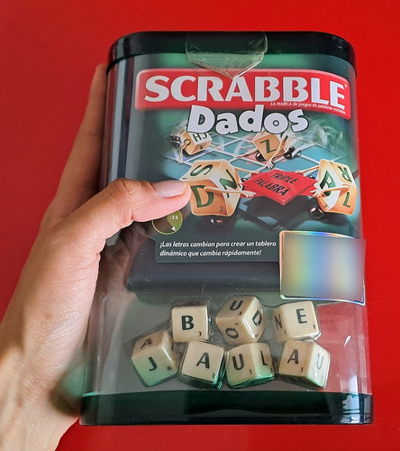 Juego De Mesa Scrabble, Versión Pequeño Edición 60 Años 