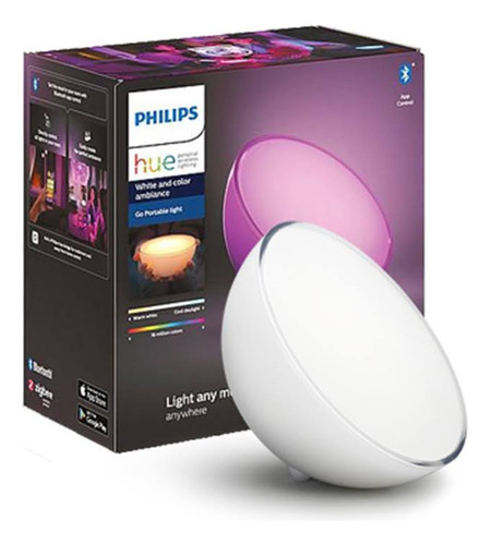 Philips Hue Go Lampara White And Color Portatil