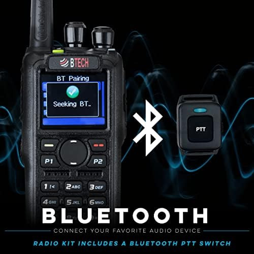 Btech Dmr-6x2 Pro Dmr Y Radio Bidireccional De Doble Banda A
