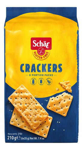 Galletas Schär Crackers sin TACC 210 g