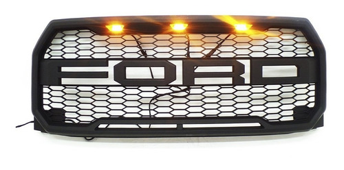 Imagen 6 de 8 de Parrilla Tipo Raptor Ford Lobo F150 2016/2017 Con Led