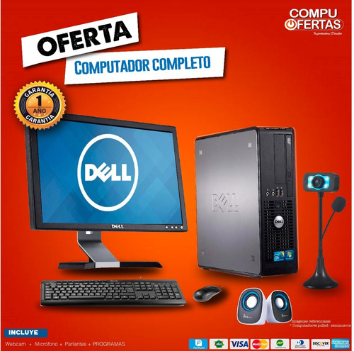 Computadora Oferta Cpu+monitor,juegos,gamer |core I3, I5, I7