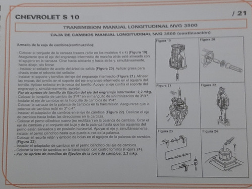 Imagen 3 de 6 de Manual De Servicio De Cajas De Cambios Pick Up Y Utilitarios