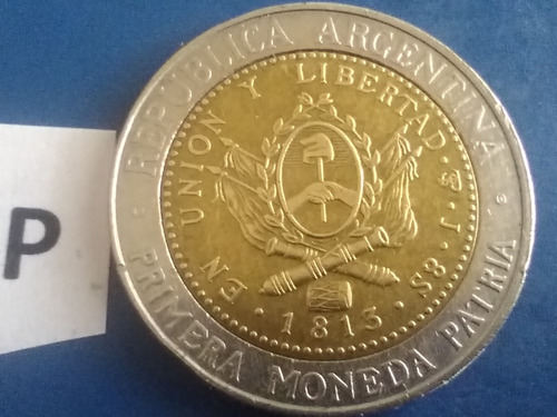 Moneda Valor De Un Peso Argentino Del Año 2009 1 Peso 2009 (Usado)