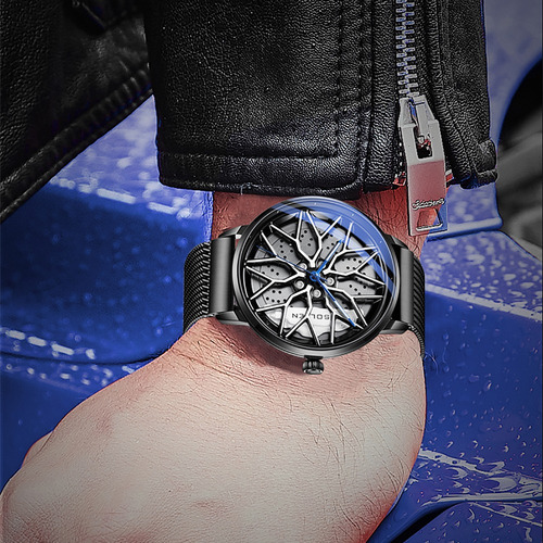 Relojes De Coche Sollen Con Llanta Giratoria