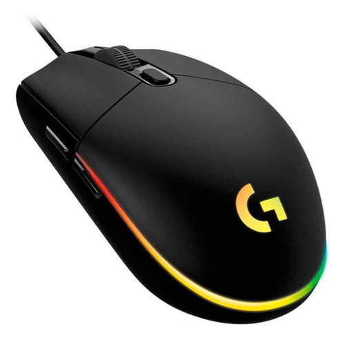 Mouse Programable Rgb Logitech G203 Lightsync Gamer