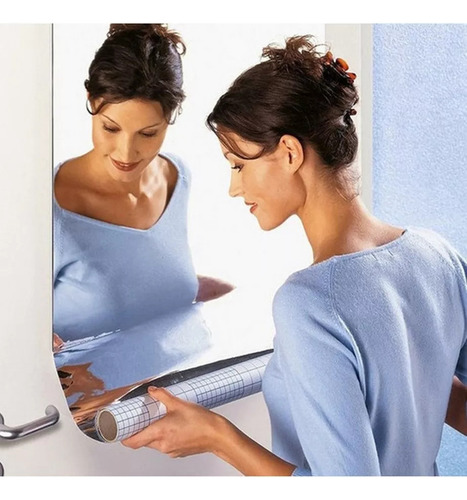 Láminas De Espejo Flexibles Autoadhesivas De Plástico Mirror