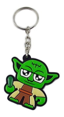 Chaveiro Geek Nerd Yoda Cute Mestre Jedi Yoda