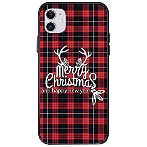 Funda De Navidad iPhone 11, Diseño Suave De Silicona D...