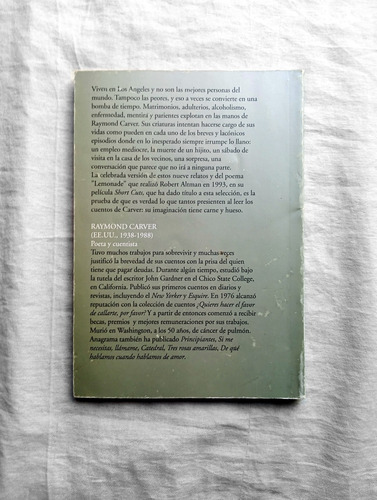 Short Cuts - Raymond Carver (Usado)