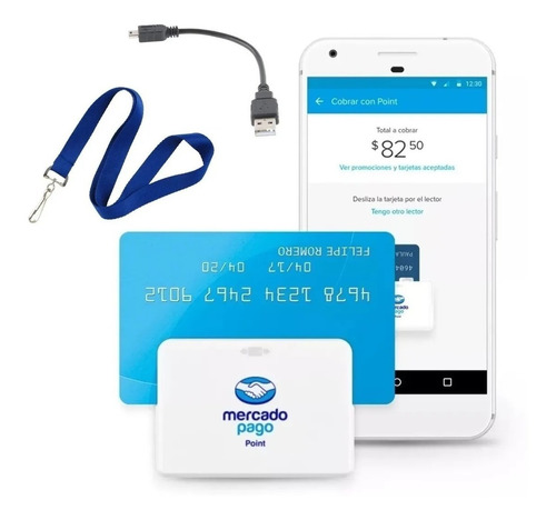 Mercado Pago Point Bluetooth Lector De Tarjetas Posnet 