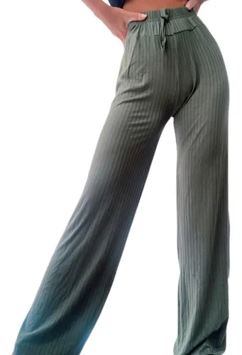 Pantalon Palazzo De Morley Viscosa C Bolsillos