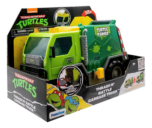 Teenage Mutant Ninja Turtles Thrash N' Battle Garbage Truck