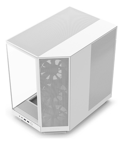 Gabinete Nzxt H6 Flow Blanco Cc-h61fw-01 Atx/matx/m-itx 3fan