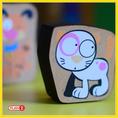 Imagen 5 de 9 de Muñecos Madera Familia Figuras Juegos Didacticos Niños