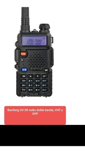 Radio Portátil Baofeng Uv-5r Doble Banda, Dos Vías